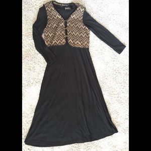 All That Jazz 90s Maxi Dress and Vest